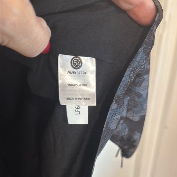 NWT Chase54 Black, Gray, Green Camouflage Rain/Utility Jacket Hide-Away Hood - Picture 10 of 12